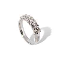 Anello Recarlo Donna Anniversary in Oro bianco Diamante 0.93 Ct R01FM001/093-14 - R01FM001/093-14